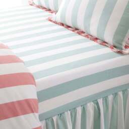 Emmy Frilled Stripe 100% Cotton Valance - thumbnail 3