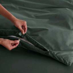 100% Egyptian Cotton 220 Thread Count Duvet Cover - thumbnail 3