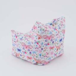Watercolour Butterfly Kids Bean Bag Chair - thumbnail 5