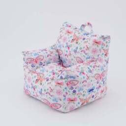Watercolour Butterfly Kids Bean Bag Chair - thumbnail 3