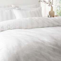 Dixon Waffle 100% Cotton Duvet Cover & Pillowcase Set - thumbnail 3