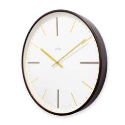 Acctim Knoll Dark Wood Wall Clock - thumbnail 3
