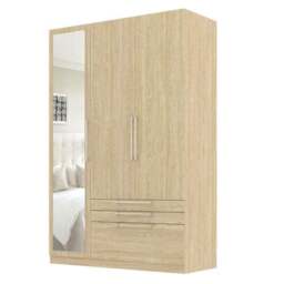 Foster Triple 3 Drawer Wardrobe - thumbnail 6