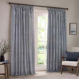 Yard Hebden Striped Pencil Pleat Curtains (Blackout Available) - thumbnail 2