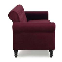 Greta Velvet 3 Seater Sofa - thumbnail 3