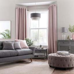Luna Brushed Eyelet Curtains (Blackout Available) - thumbnail 2