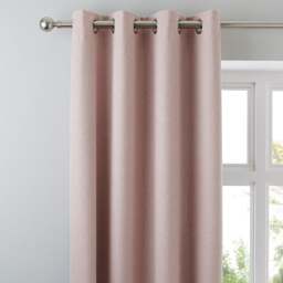 Luna Brushed Eyelet Curtains (Blackout Available) - thumbnail 1