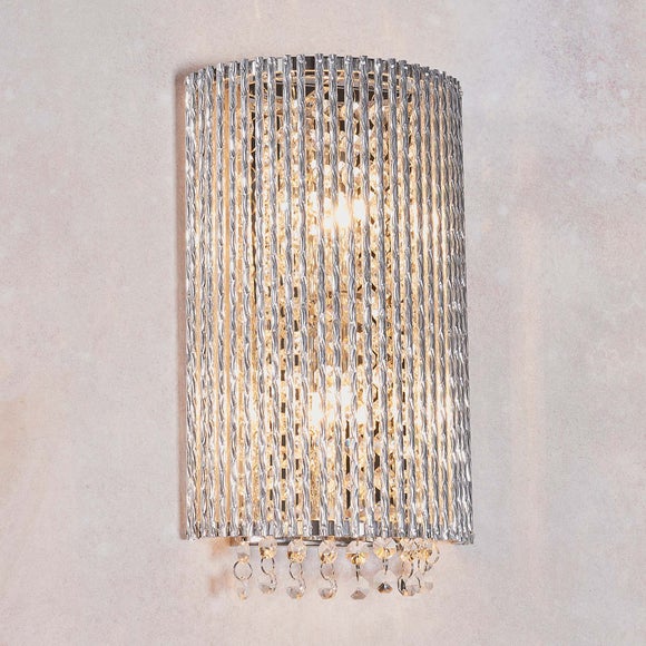 Vogue Galina Crystal Wall Light Chrome - image 1