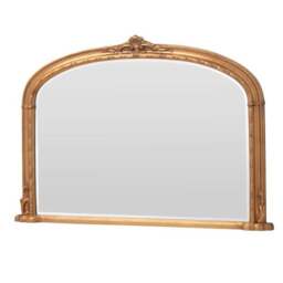 Yearn Victoria Arched Bevelled Overmantel Wall Mirror - thumbnail 4