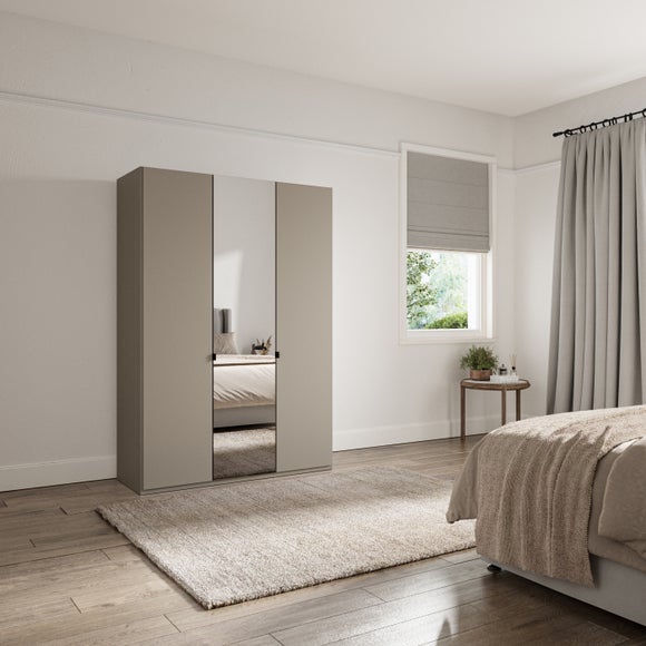 Wiemann Kahla 3 Door Mirrored Wardrobe - image 1