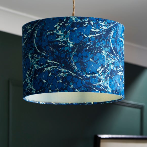Marble Drum Lamp Shade - image 1