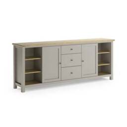 Olney Extra Wide Sideboard, Stone - thumbnail 6