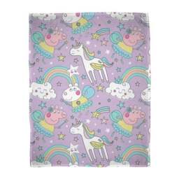 Peppa Pig Bedtime Fleece Blanket 100cm x 150cm - thumbnail 4