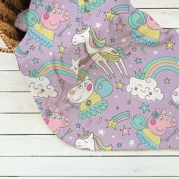 Peppa Pig Bedtime Fleece Blanket 100cm x 150cm - thumbnail 2