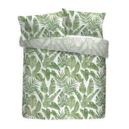 Tahiti Green Duvet Cover and Pillowcase Set - thumbnail 5