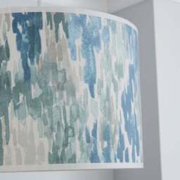 Wave Blue Lamp Shade - thumbnail 3