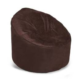 Kaikoo Brushed Faux Suede Bean Bag Chill Chair - thumbnail 4