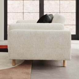 Newton Chunky Tonal Weave Snuggle Chair - thumbnail 2