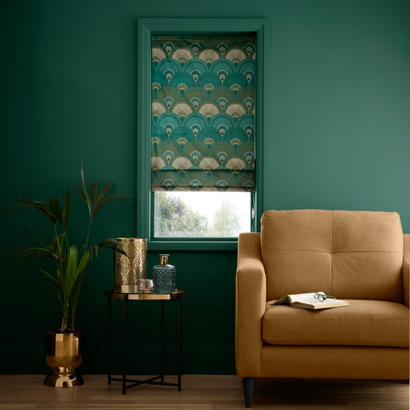 Pierre Fan Blackout Roman Blind - image 1