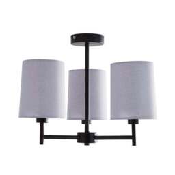 Prescot 3 Light Semi Flush Ceiling Light - thumbnail 5