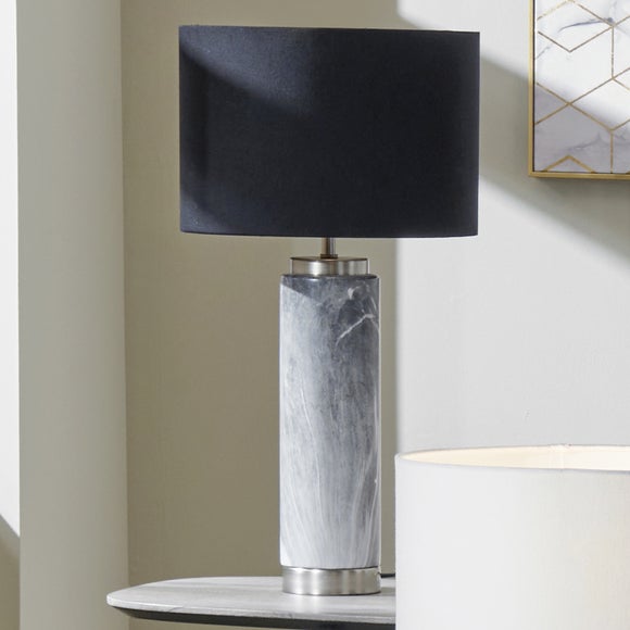 Carrara Grey Tall Table Lamp - image 1