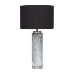 Carrara Grey Tall Table Lamp - thumbnail 2