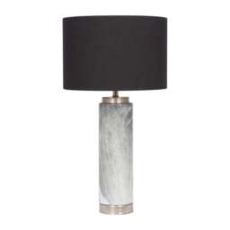 Carrara Grey Tall Table Lamp - thumbnail 3