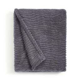 Henwood Textured Fleece Throw Blanket 130cm x 170cm - thumbnail 4