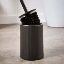 Ceramic Ribbed Toilet Brush - thumbnail 2