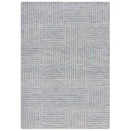 Abstract Check Wool Rug - thumbnail 5