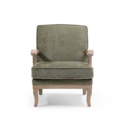 Esme Distressed Chenille Occasional Chair - thumbnail 5