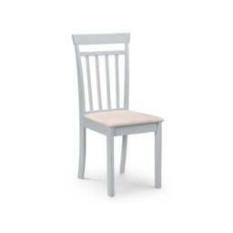 Taku 4 Seater Rectangular Dining Table with 4 Coast Chairs, Grey - thumbnail 3