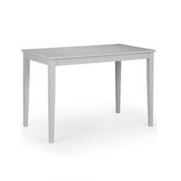 Taku 4 Seater Rectangular Dining Table with 4 Coast Chairs, Grey - thumbnail 2