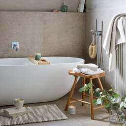 Marble Effect Bath Mat - thumbnail 3