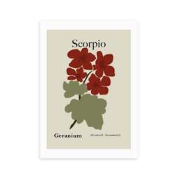 East End Prints Scorpio by Miho Art Studio - thumbnail 2