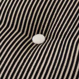 Chenille Stripe Round Cushion - thumbnail 2