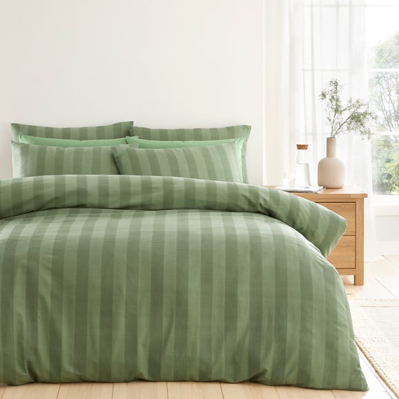 Dixon Waffle 100% Cotton Duvet Cover & Pillowcase Set - image 1