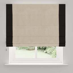 Luna Bordered Blackout Roman Blind - thumbnail 4