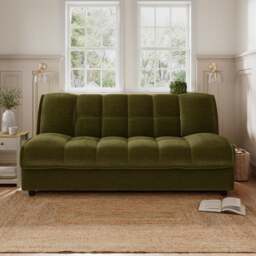 Emery Squish Soft Chenille Clic Clac Storage Sofa Bed - thumbnail 1