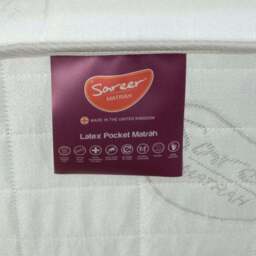 Sareer Matrah Latex Pocket Pillow Top Mattress - thumbnail 4