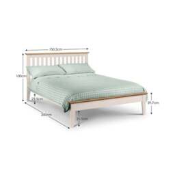 Salerno Wooden Bed Frame - thumbnail 3