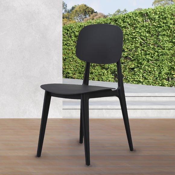 Fusion Living Oslo Plastic Dining Chair - image 1