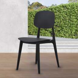 Fusion Living Oslo Plastic Dining Chair - thumbnail 1