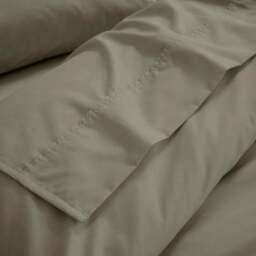Dorma Crisp & Fresh 400 Thread Count Egyptian Cotton Percale Flat Sheet - thumbnail 2