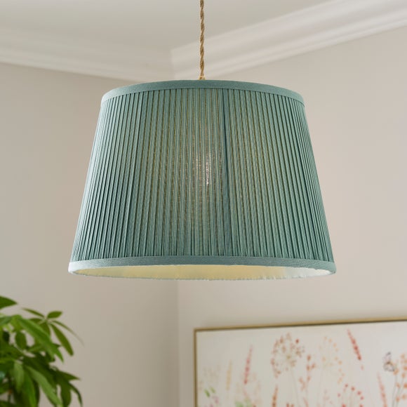 Polly Pleated Drum Lamp Shade - image 1
