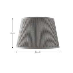 Polly Pleated Drum Lamp Shade - thumbnail 4