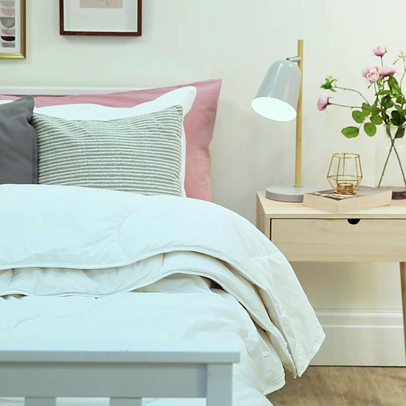 Snuggledown Retreat Hungarian Goose Down Duo 4.5 + 9 Tog All Seasons Duvet - image 1
