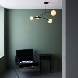 Vogue Nico 4 Light Semi Flush Ceiling Light - thumbnail 2