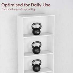 Cambridge 5 Tier Extra Large Bookcase - thumbnail 6