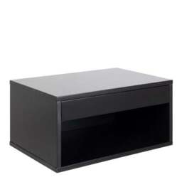 Furniture To Go Cholet 1 Drawer Square Wall Mounted Bedside Table - thumbnail 2